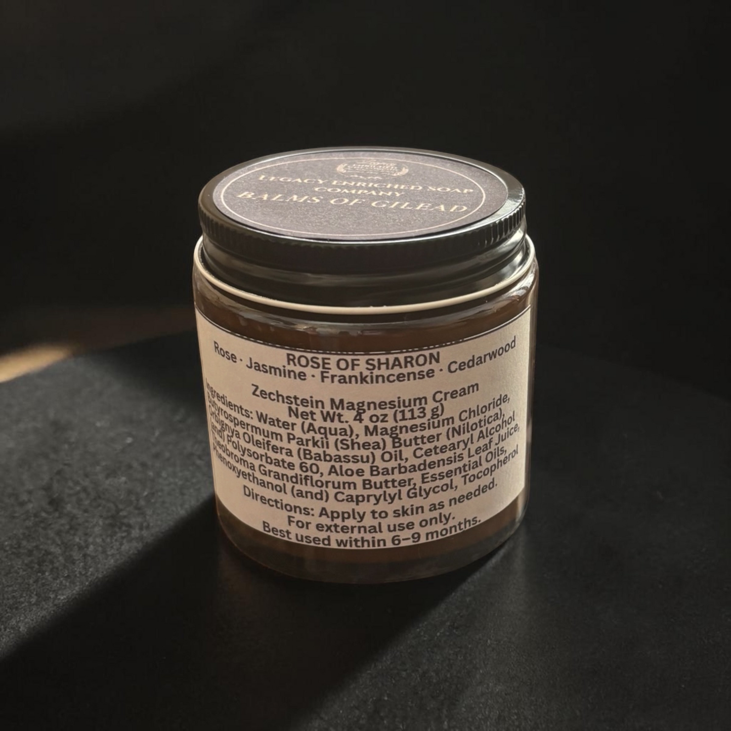 Rose of Sharon Magnesium Body Cream