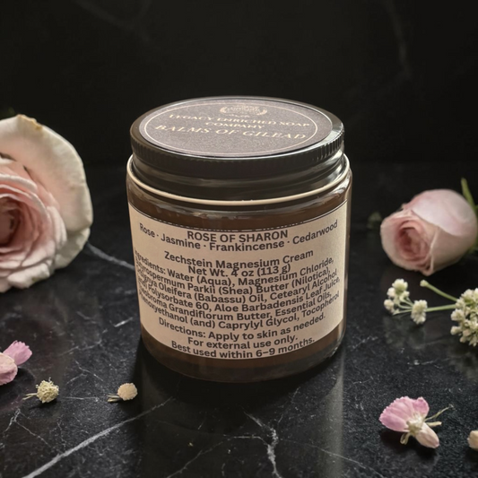 Rose of Sharon Magnesium Body Cream